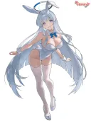 블루아카) 바니걸 노아아앙