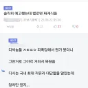 디시 관광하면서 실망한 유게이들