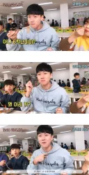 초딩학교 급식시간, 초딩들 인터뷰 취재