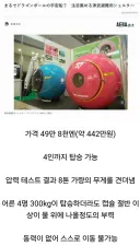 쓰나미 대비용 구명 캡슐