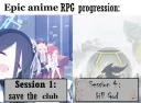 블루아카] 에픽 애니메 RPG 스토리 진행: