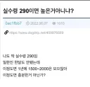 실수령 290이면 높은거아니냐?