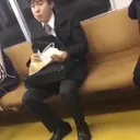 브금] 일본인들이 이해 해줬다는 지하철 식사. mp4 & twt
