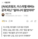 트럼프 ... 레바논 공격한 이스라엘 비난 ㅋㅋㅋㅋ