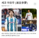 일본 축구선수 응원 현수막 대참사