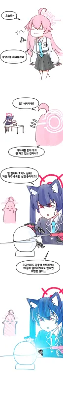 블루아카) 호시노와 세리카의 과학 실험