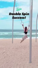 강릉 머슬비치 더블 스핀하는 선녀