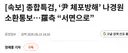 나경원 의원 근황