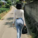 할머니의 사랑이 생각나는 시골길 풍경