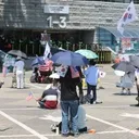 [속보].봉쇄 시위' 12일째.체육단체.진입 시도