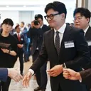 “장동혁 없으면.지지율.오를 것”.한동훈, 복당.피력
