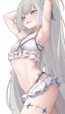 은발 슬랜더가 좋습니다