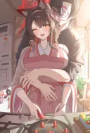 블루아카) 신혼 새댁 와이프 와카모