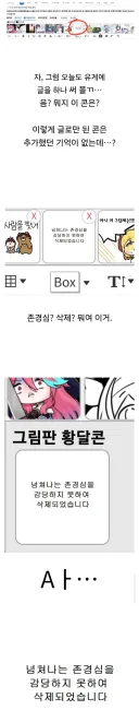 어떤 댓글콘이 글자만 적힌 이미지 한장만 남기고 삭제된 이유.jpg