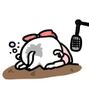 버튜버) 본격 심야 방송을 하는 류채경 님을 그렷어요