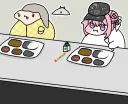 신병 도로롱과 병장 홍부기