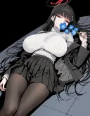 블루아카) 노브라 느낌