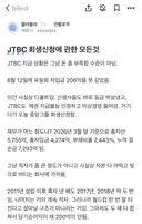 블라인드에 올라온 JTBC 회생신청에 관한 모든 것.jpg