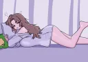 림버스)침대에 누워있는 범부