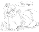 여름 기념 단발 거유 유게이 낙서