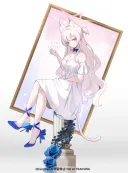 블루아카)드레스 ver 아키라 그려봤어요