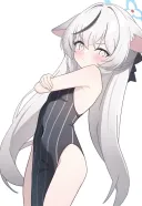 블루아카) "코코나! 너도 수영복 입을거지?"