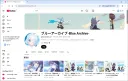 블루아카)그러고 보니 공식 유튜브 계정 구독자 90만 넘었는데...