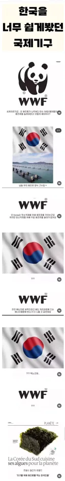 한국을 너무 쉽게봤던 국제기구