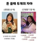 돈쓸때의 야누스의 얼굴