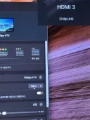 M1맥북애어 크롬쉘 모드 UHD 화질에서 60hz