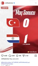 월드컵) 탈락한 튀르키예 축협 인스타 근황