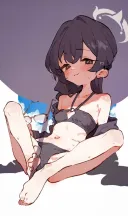 블루아카)성게정액 코로케작가 의 키사키
