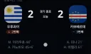 카보베르데 vs 우루과이 한짤 요약