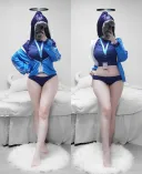 블루아카) 다리 이쁜 유우카 코스프레❤️