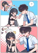 블루아카) 키키 흉내를 내버린 키사키