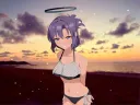 블루아카) 유우카 여름수영복 헤으응