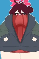 블루아카) 땀에 찌든 레이죠 그리는 중.grim