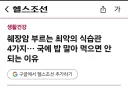 췌장암 부르는 최악의 식습관 4가지