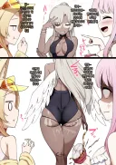 블루아카)썬크림 깜빡한 나기사.manhwa