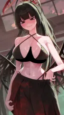 블루아카) 더위 잘타는 츠루기