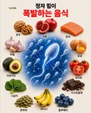 정자 힘이 폭발하는 음식