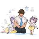 블루아카) 매화원 아이들을 만난 선생님.manhwa