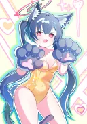 블루아카) 캬루(바니걸)