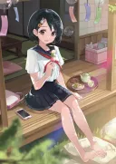 @) 치에 중학생