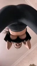 운동하는 누나