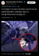 블루아카) 뭔가 엄청난 걸 발견한 글섭 선생
