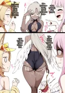 블루아카) 피부가 타버린 나기사