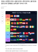 다들 비웃던 일본 월드컵 티어표 현재 순위
