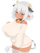 자캐 젖소녀 그림