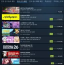 스팀 판매 순위 현재 상황